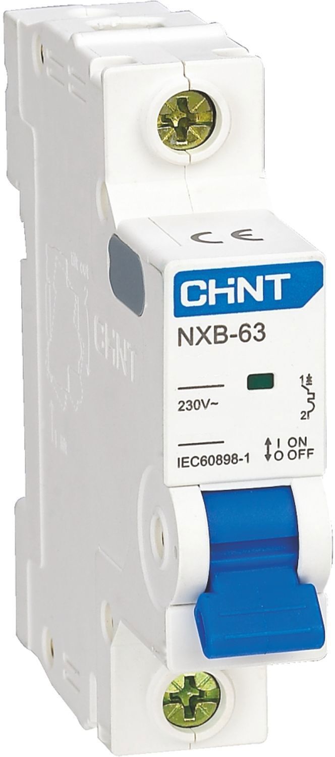 91052228 Автоматический выключатель NXB-63S 1P C3 А 4.5 кА 1000000016 STLM-0458493 CHINT