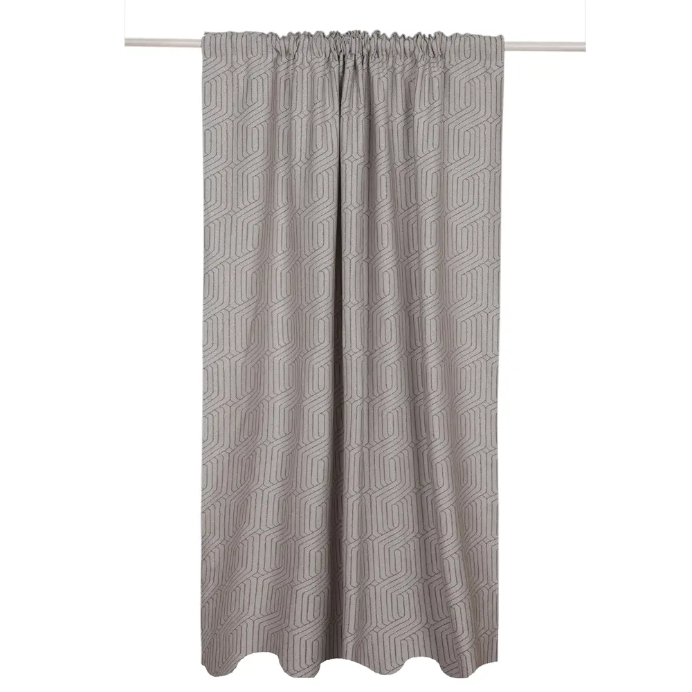 Штора на ленте Inspire Ance 160x280 см цвет бежевый STLM-2049223 - Вид №1