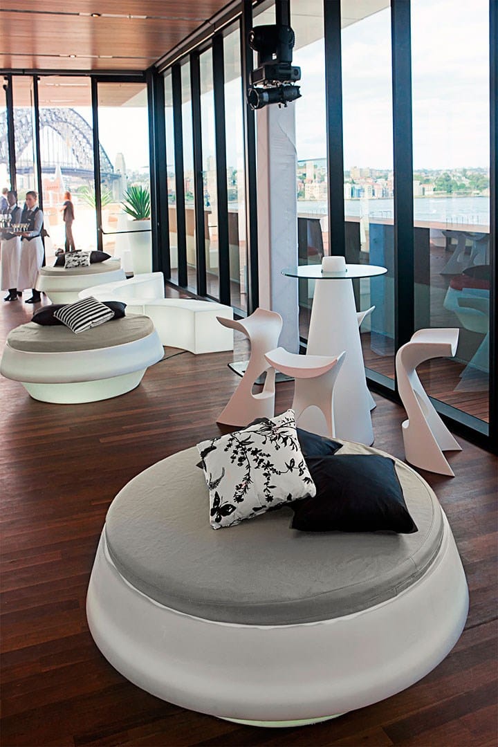 Круглый полиэтиленовый пуф SLIDE GIÒ POUF ARCH-00073266 - Вид №12