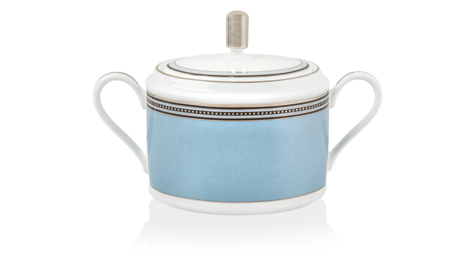 10657446 Noritake Сервиз чайный Noritake "Богарт платиновый" на 6 персон, 21 предмет Фарфор костяной  - Вид №2