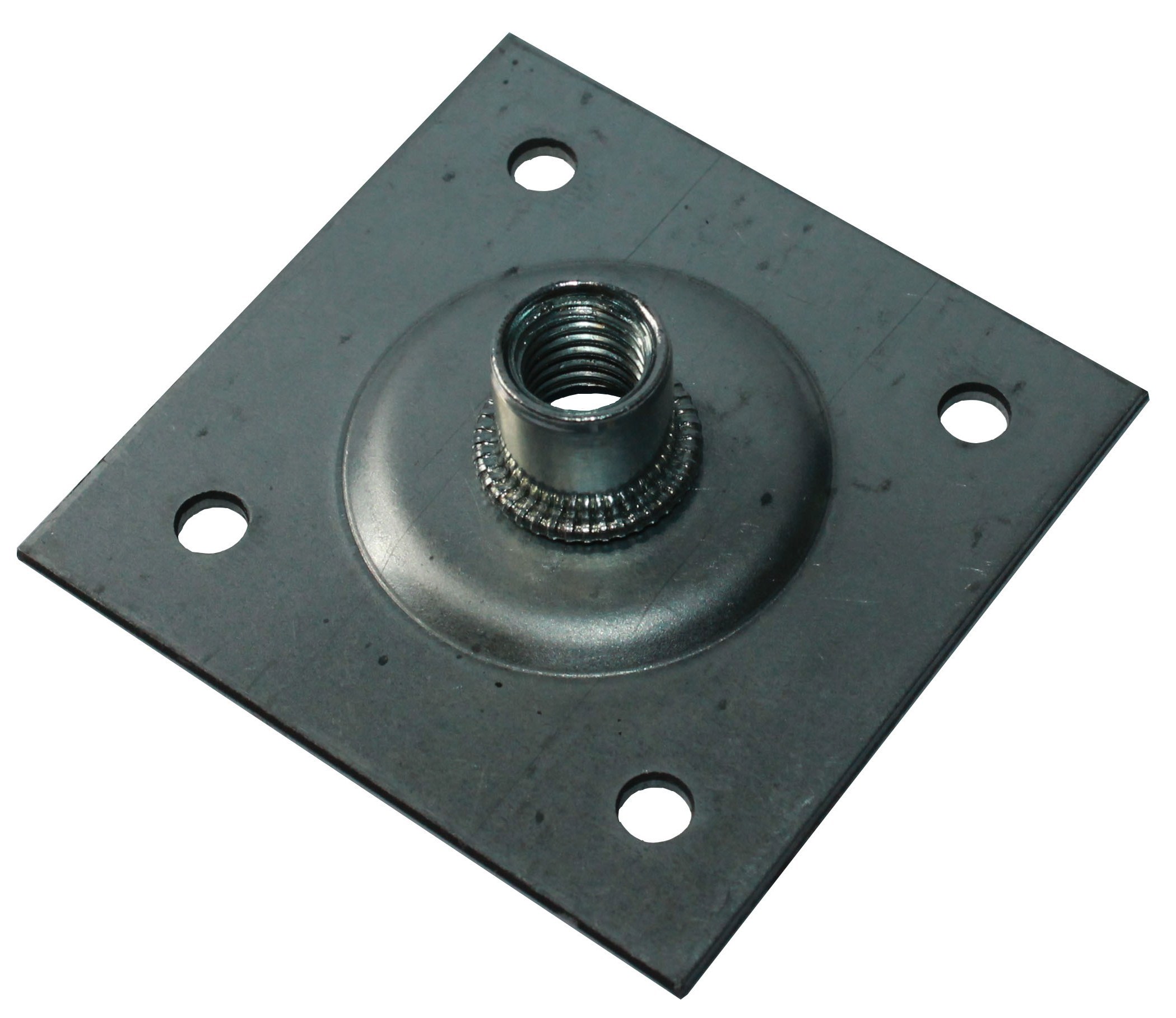 Опорная пластина ПЕТРОТЕХ 60х60 мм с гайкой М10 для надежного крепления 13132993 STLM-0002834