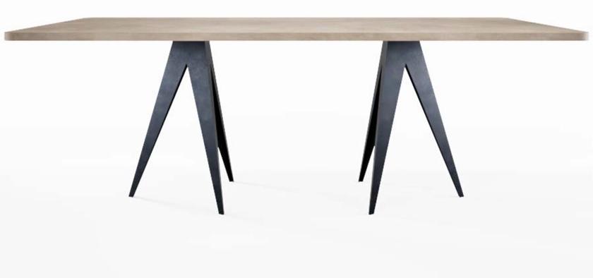 HMD INTERIORS Прямоугольный обеденный стол Aristo sun-id-1358460 - Вид №1