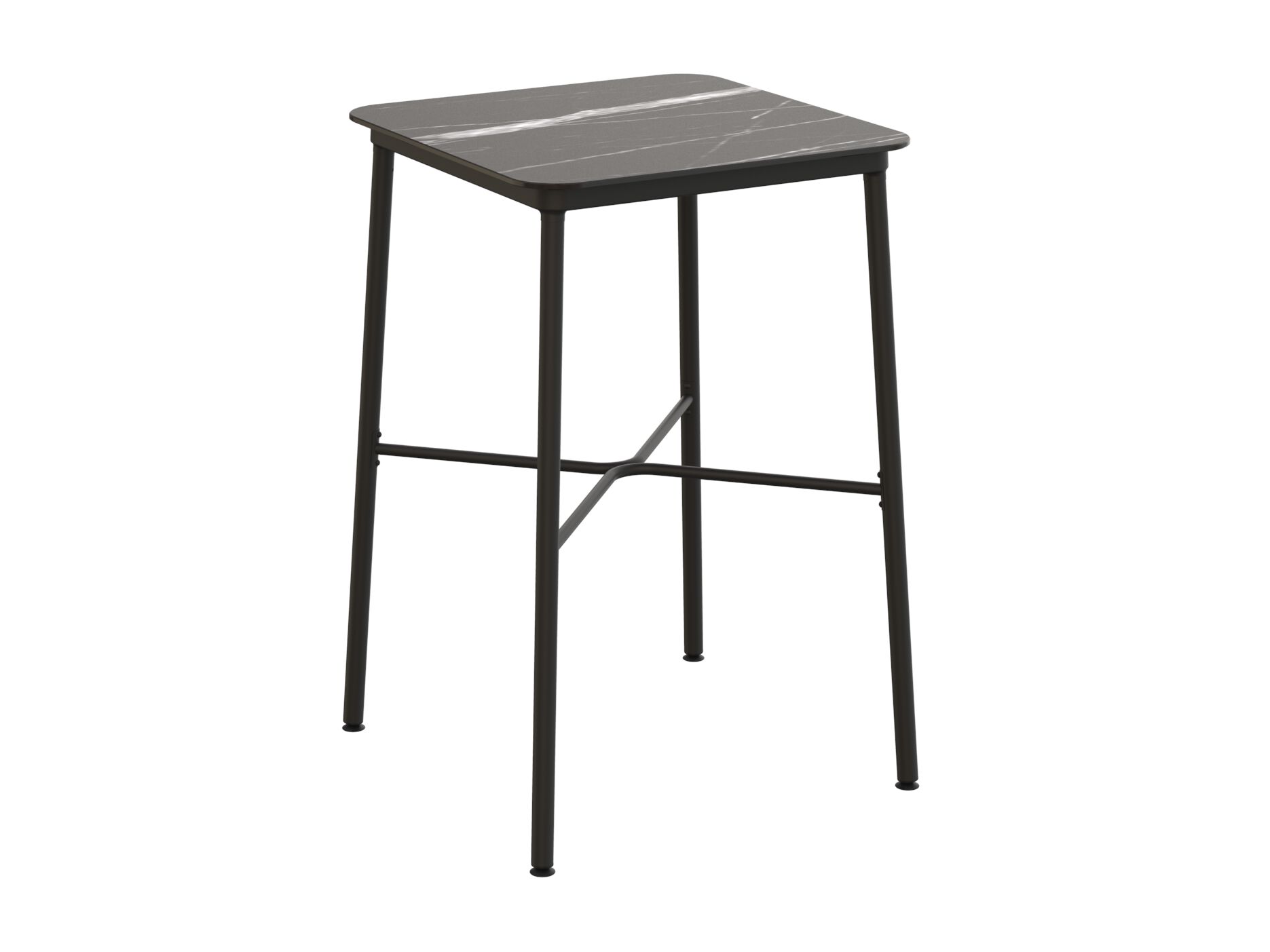 Высокий квадратный стол в HPL Resol Hub ARCH-00084966 - Вид №1