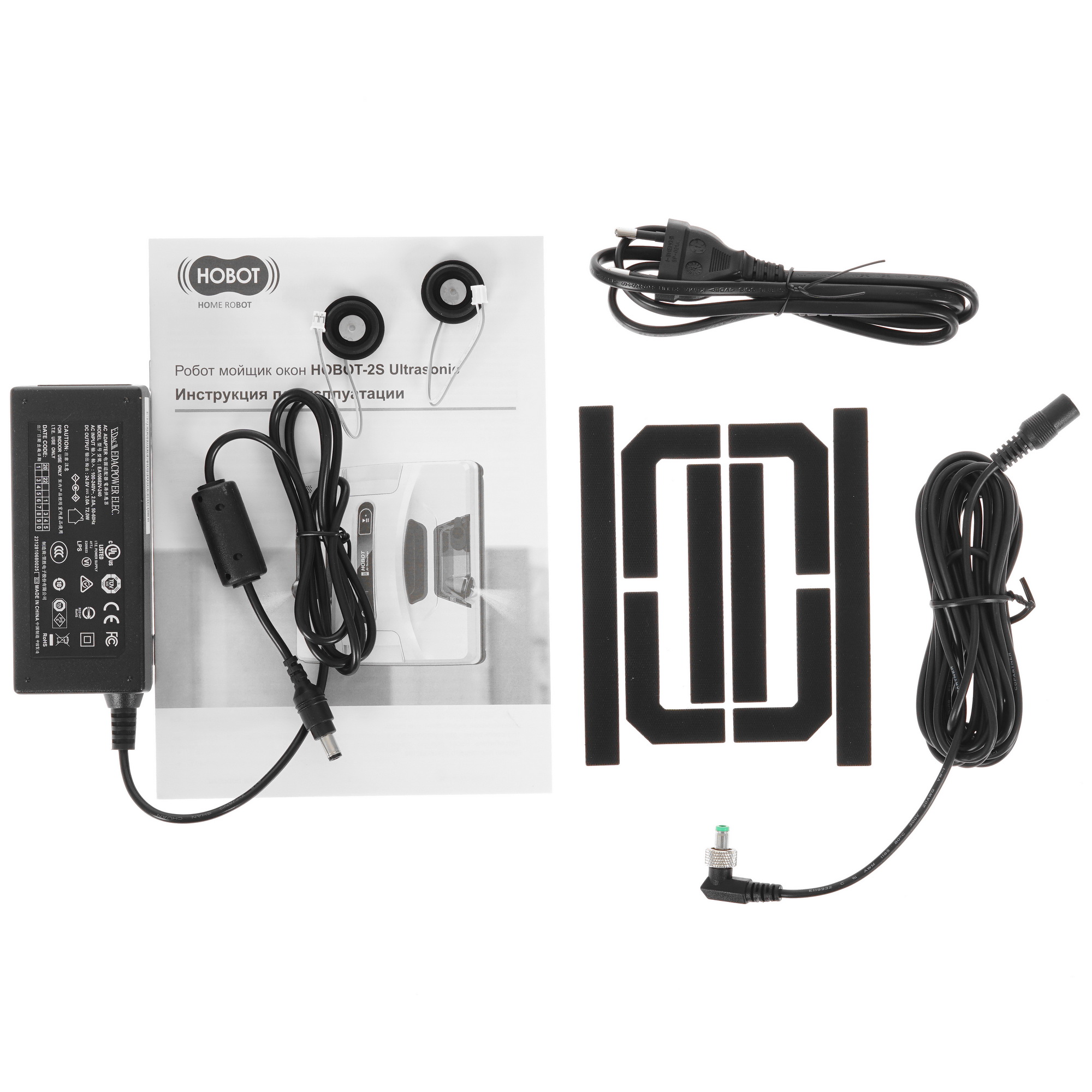 4882431 Робот-мойщик окон HOBOT 2S белый STDN-0022483 - Вид №9