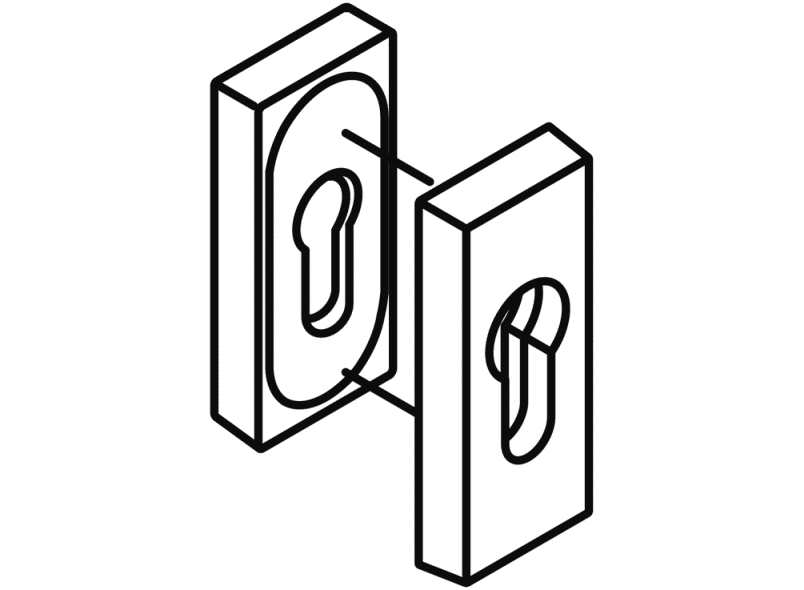 318XAES защитная розетка HEWI Serie 180 | Edelstahl  - Вид №2