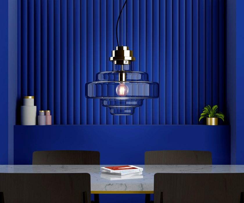 KAISHI Подвесной светильник из стекла Art Ks2450s - Вид №9