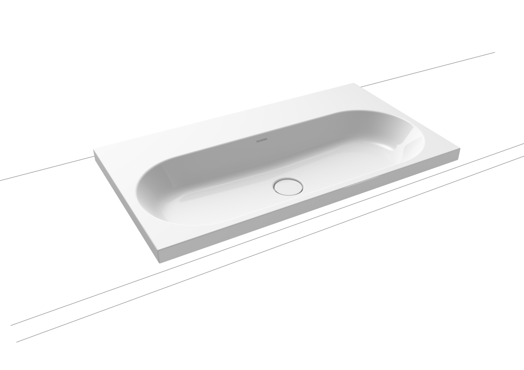 Умывальник KALDEWEI Сталь эмалированная 3056 1 альпийский белый 305630831 