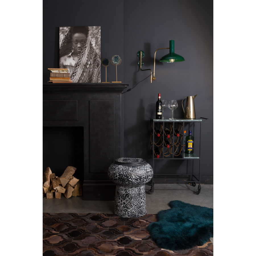 Лампа настенная Devi, зеленая Dutchbone 5400008 - Вид №2