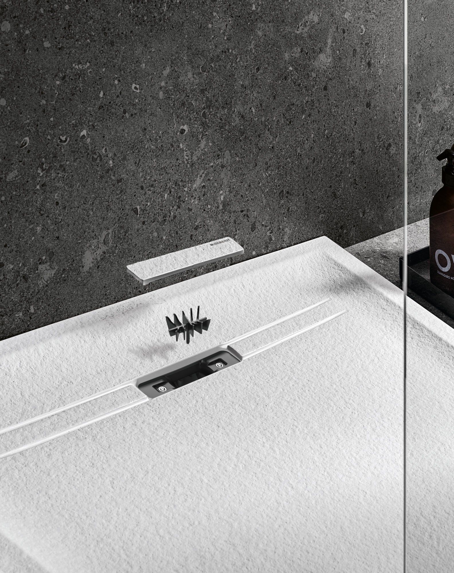 Квадратный нескользящий поддон для душа из смолы Geberit SESTRA ARCH-00093053 - Вид №12