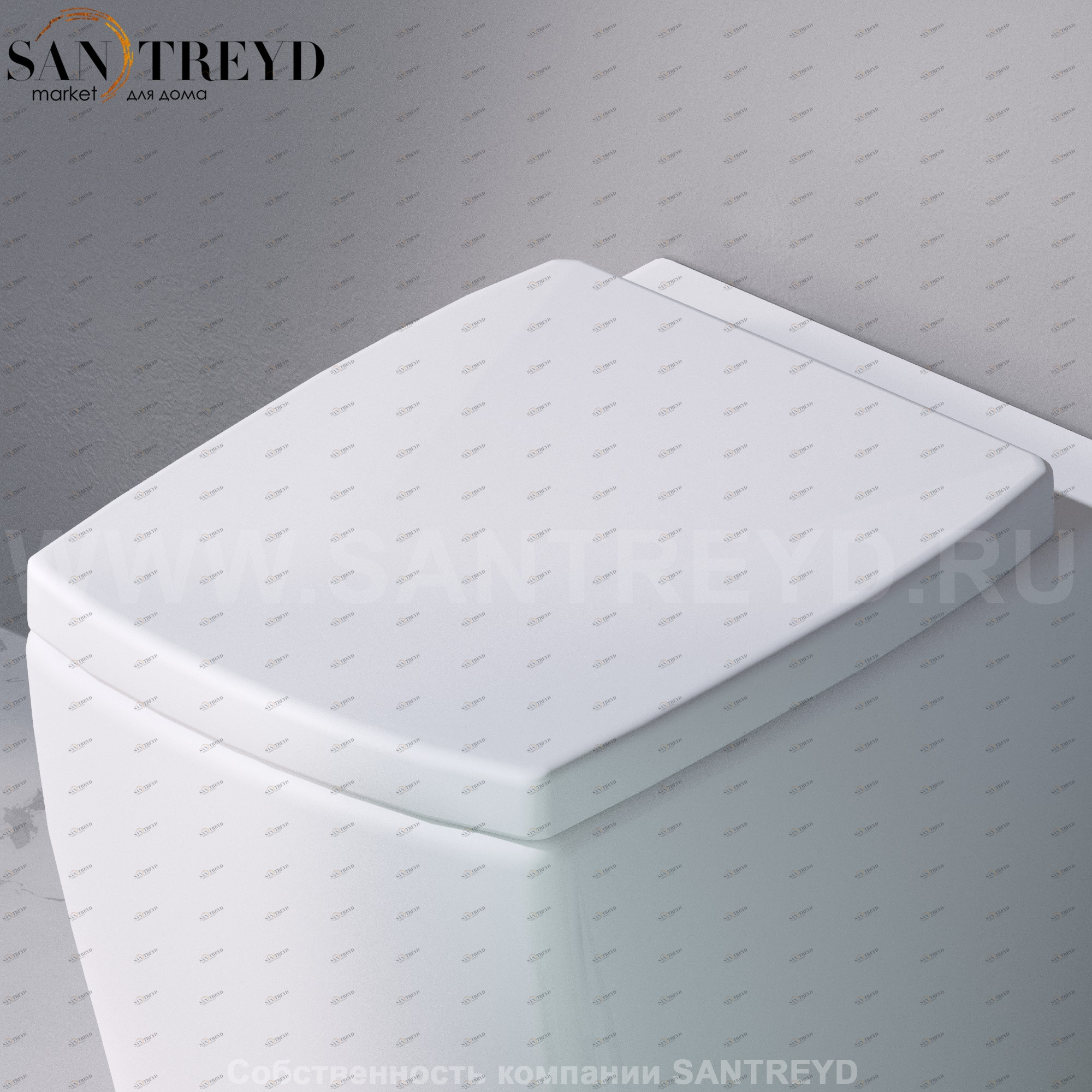 C521.101 Крышка сиденье для унитаза A. e T. Italia SQUARE AeT ITALIA