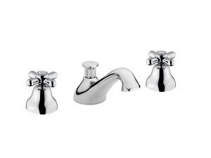 Смеситель для раковины из хромированной латуни