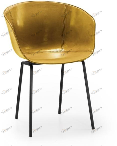 Oliver B. Кожаное кресло с подлокотниками Oliver b. wild sun-id-1383001