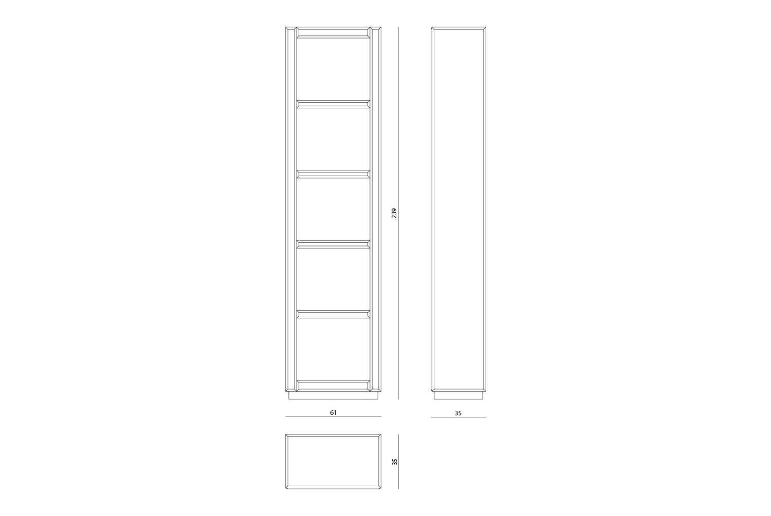 Speyer Книжная полка Visionnaire  - Вид №5