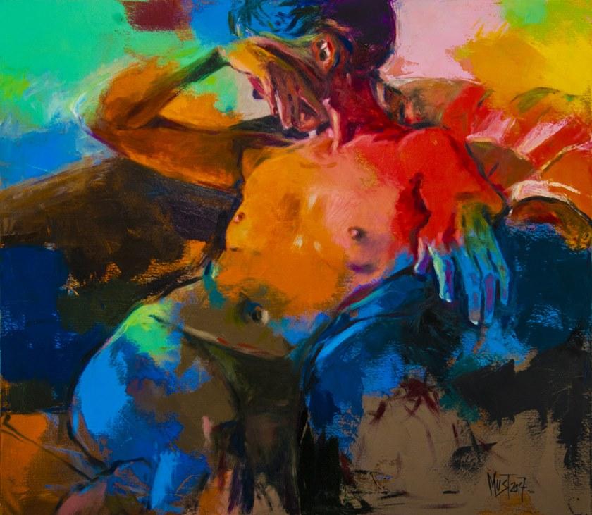 MOMENTI Авторский художественный принт Crazy home paintings Pe-006 - Вид №1