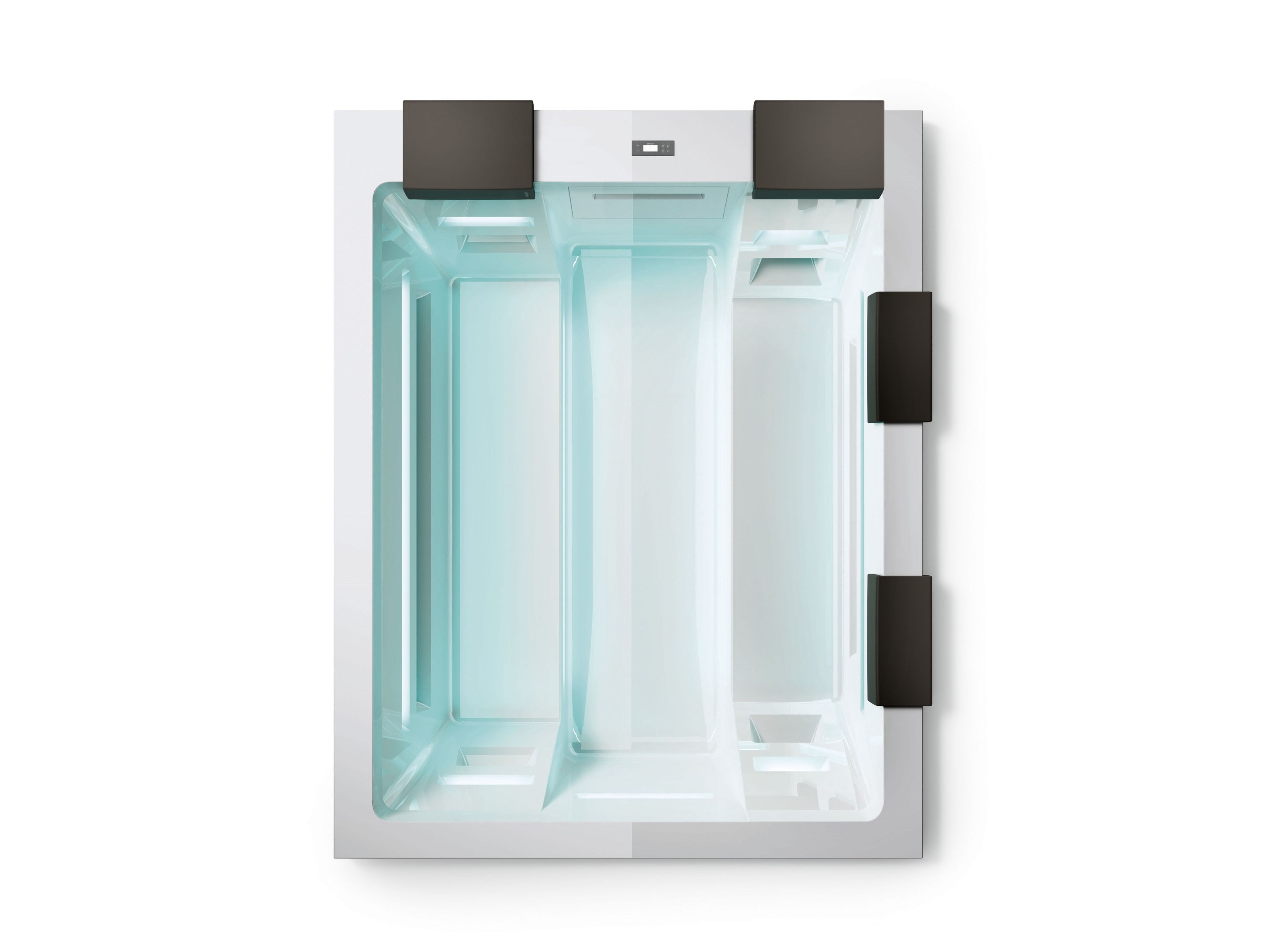 Прямоугольная мини-чаша с гидромассажем с хромотерапией Gruppo Treesse Minipiscine-Ghost Plus ARCH-00144287 - Вид №2