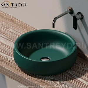 BN46A5020 Накладная раковина на столешницу  круглая Ceramica Flaminia Bonola