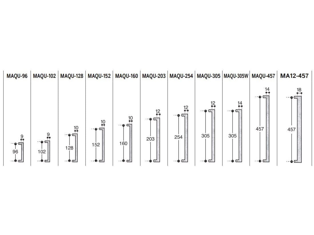 Бронзовая мебельная ручка GIARA ART DESIGN-BRONZE Quadra ARCH-00086766 - Вид №39