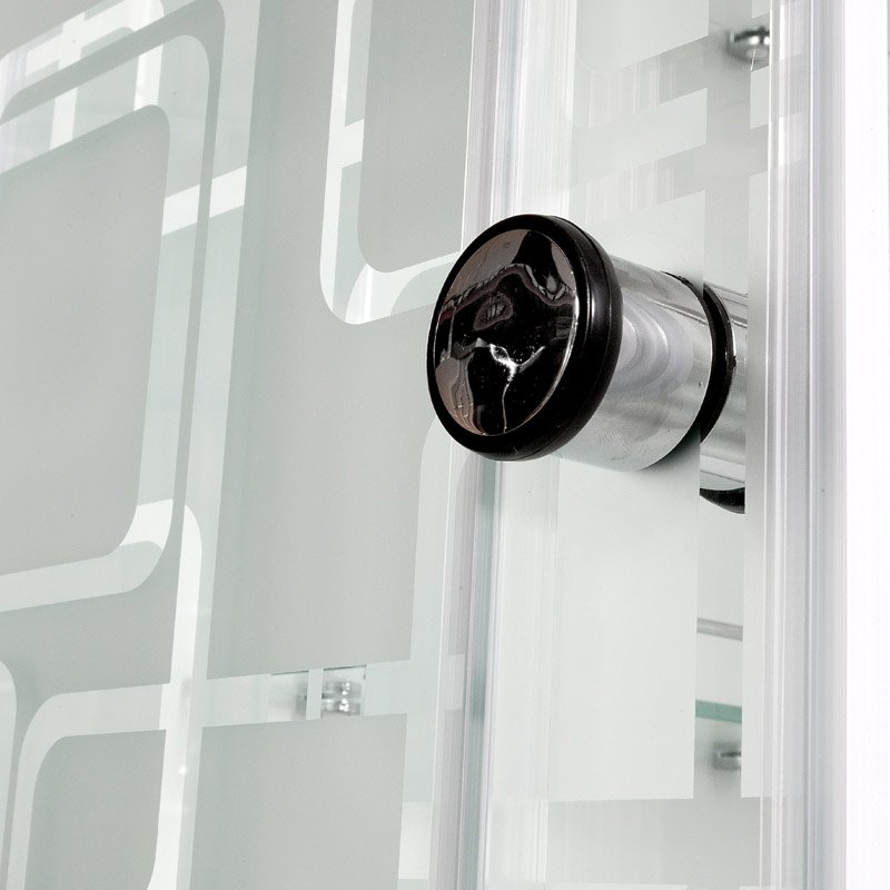 L 908 с гм. и эл. Душевая кабина DETO Серия L ЕМ2790 с гидромассажем (гм.) - Вид №2