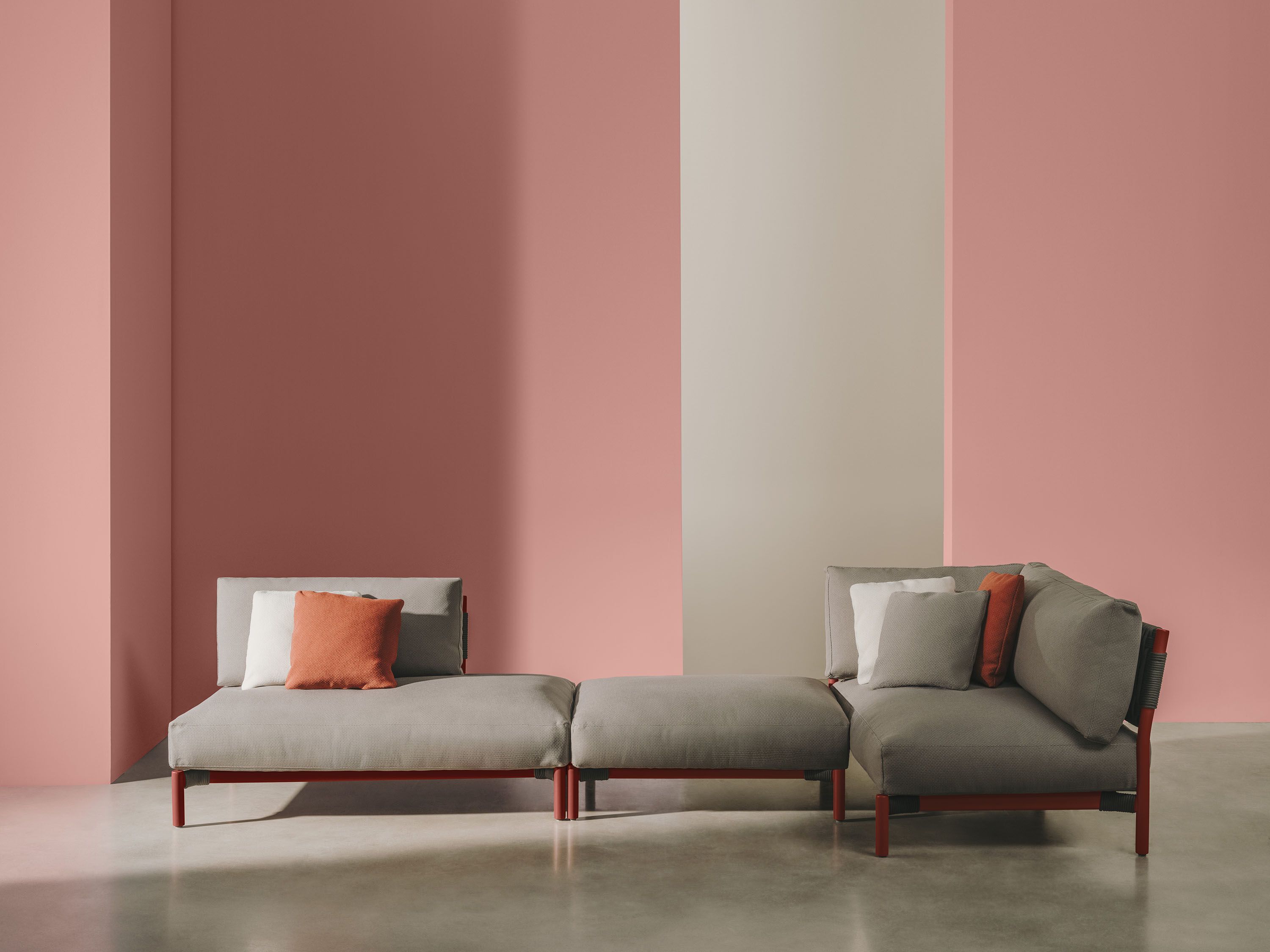 2-местный тканевый садовый диван Andreu World Brezal ARCH-00152987 - Вид №4