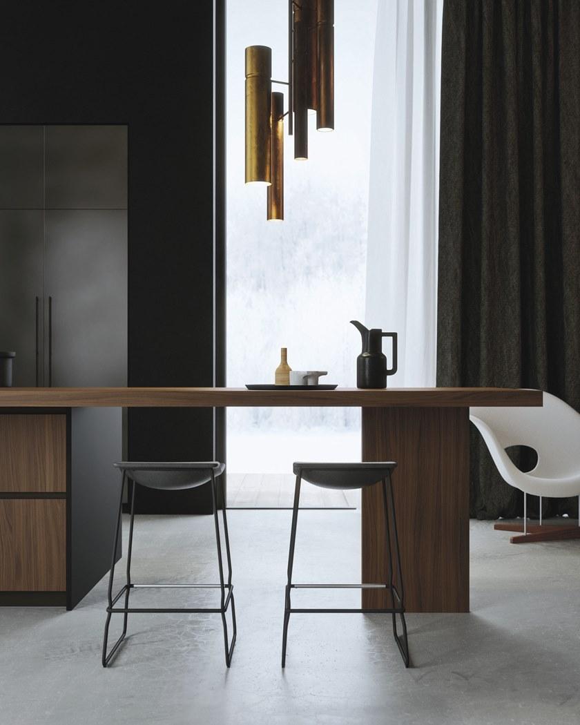 Alta Cucine Лакированная кухня с островом Sistema 22 sun-id-1378125 - Вид №2