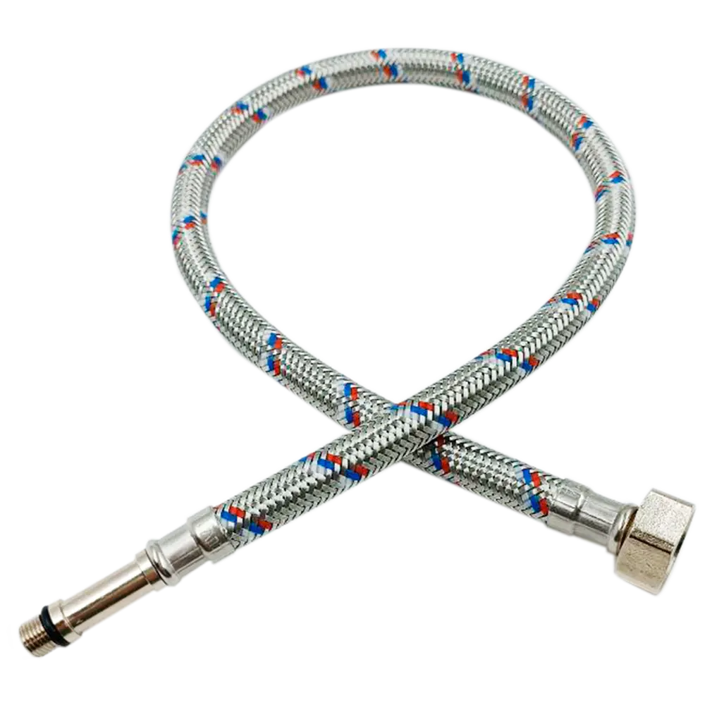 Гибкая подводка для смесителя РОСТЕРМ с оплеткой из нержавеющей стали 89409405 STLM-1572327 - Вид №1