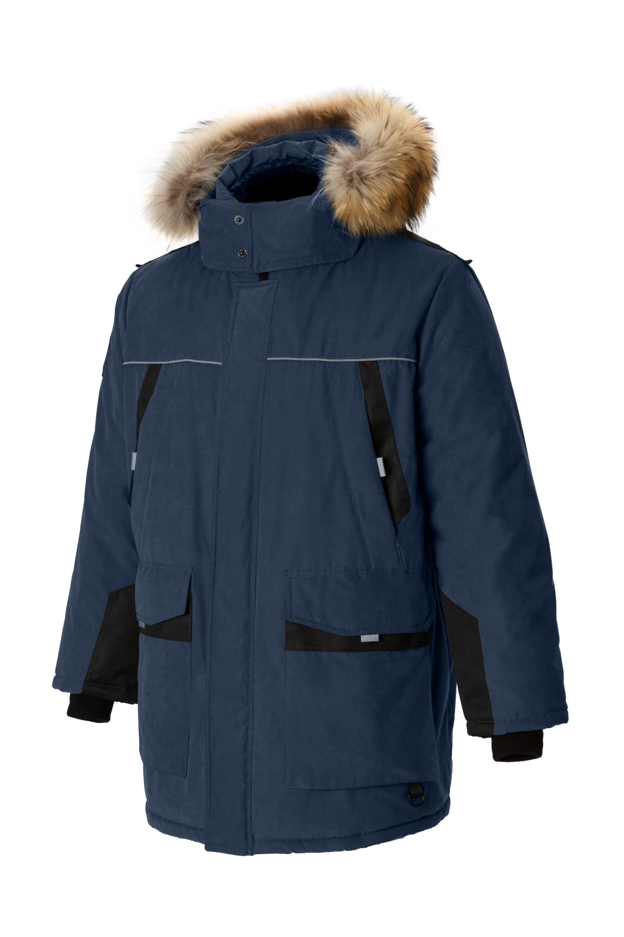 5035749 Куртка "Простор" утепленная темно-синяя  Зимняя спецодежда  размер 56-58/182-188 