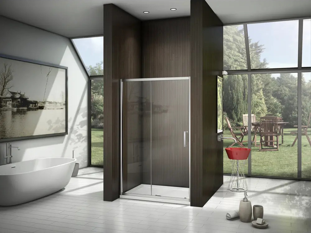 Santreyd Makiato - раздвижное душевое ограждение с прозрачным стеклом 84541129