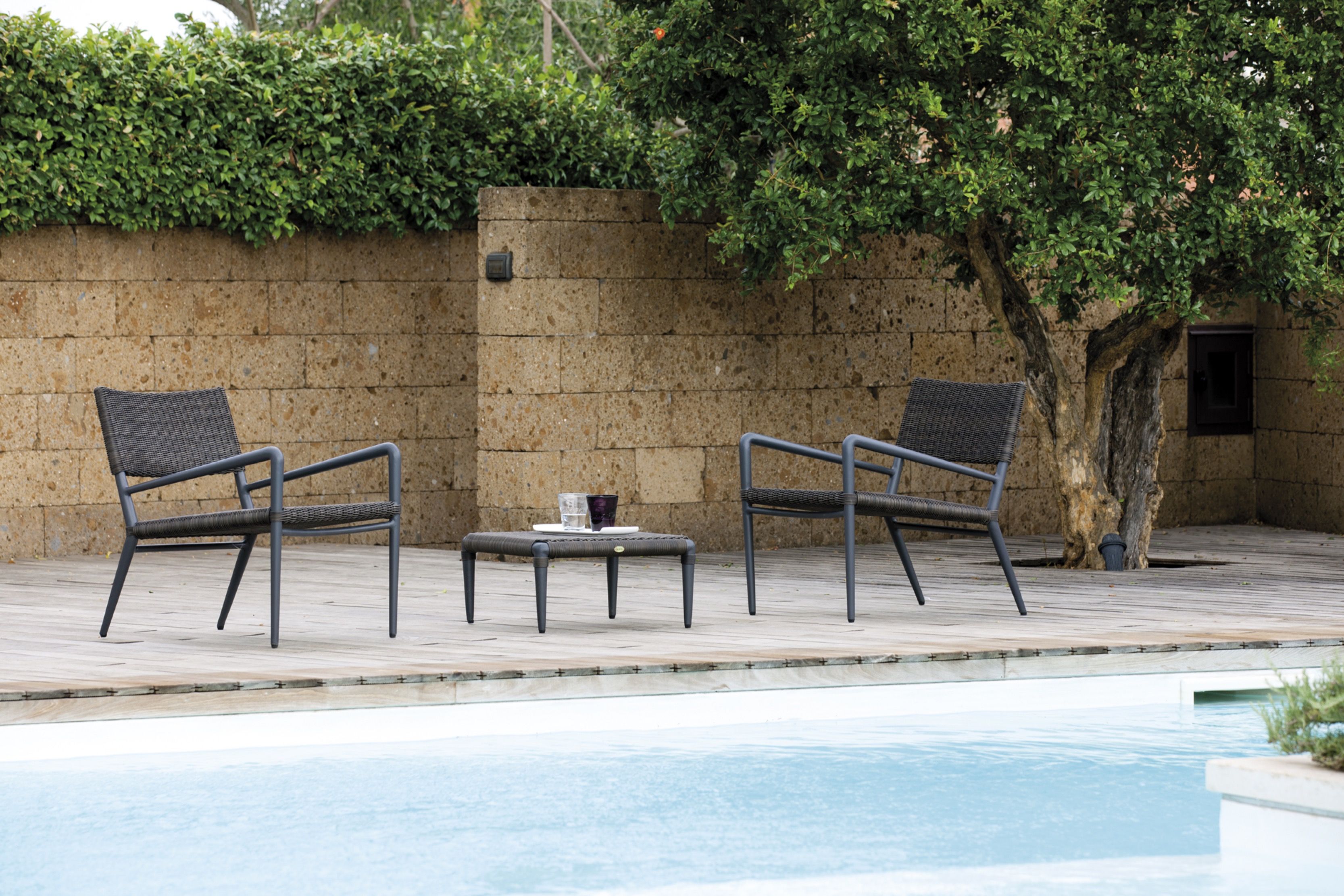 Waprolace ® садовое кресло с подлокотниками Unopiù EXPERIENCE ARCH-00101476 - Вид №3