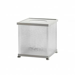 FS02-651 FS02-651 Квадратная коробка для салфеток ДОЗАТОРЫ ТКАНЕЙ Cristal & Bronze TISSUE DISPENSERS