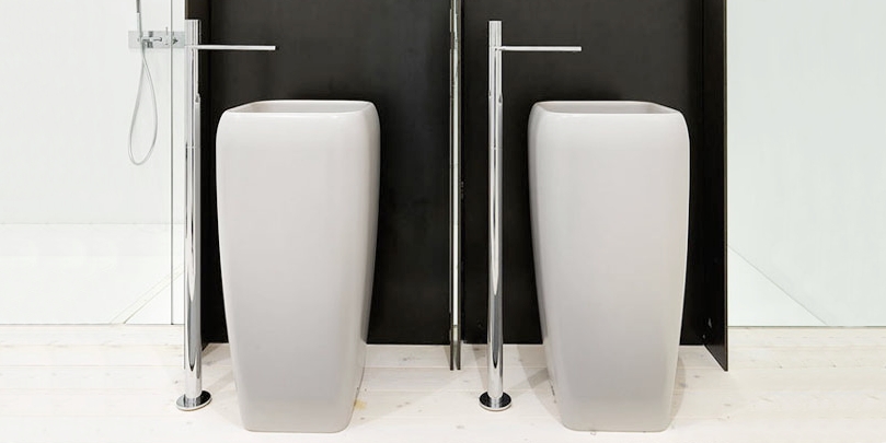 SHFREEP Накладная раковина на столешницу  квадратная Ceramica Cielo  - Вид №1