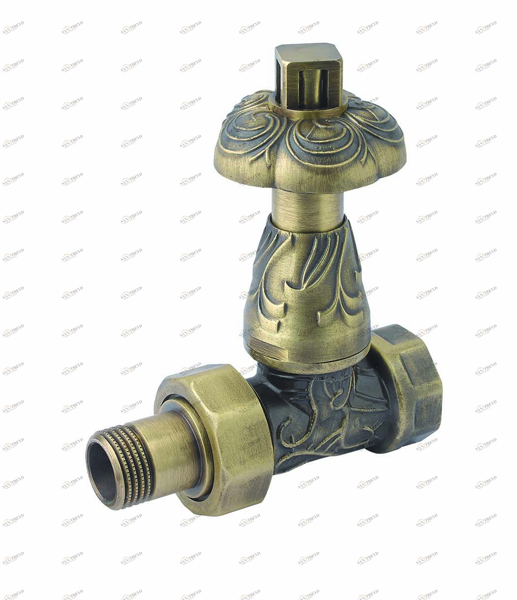 Carlo Poletti V168710E Клапан термостатический угловой с подключением для стальной трубы 