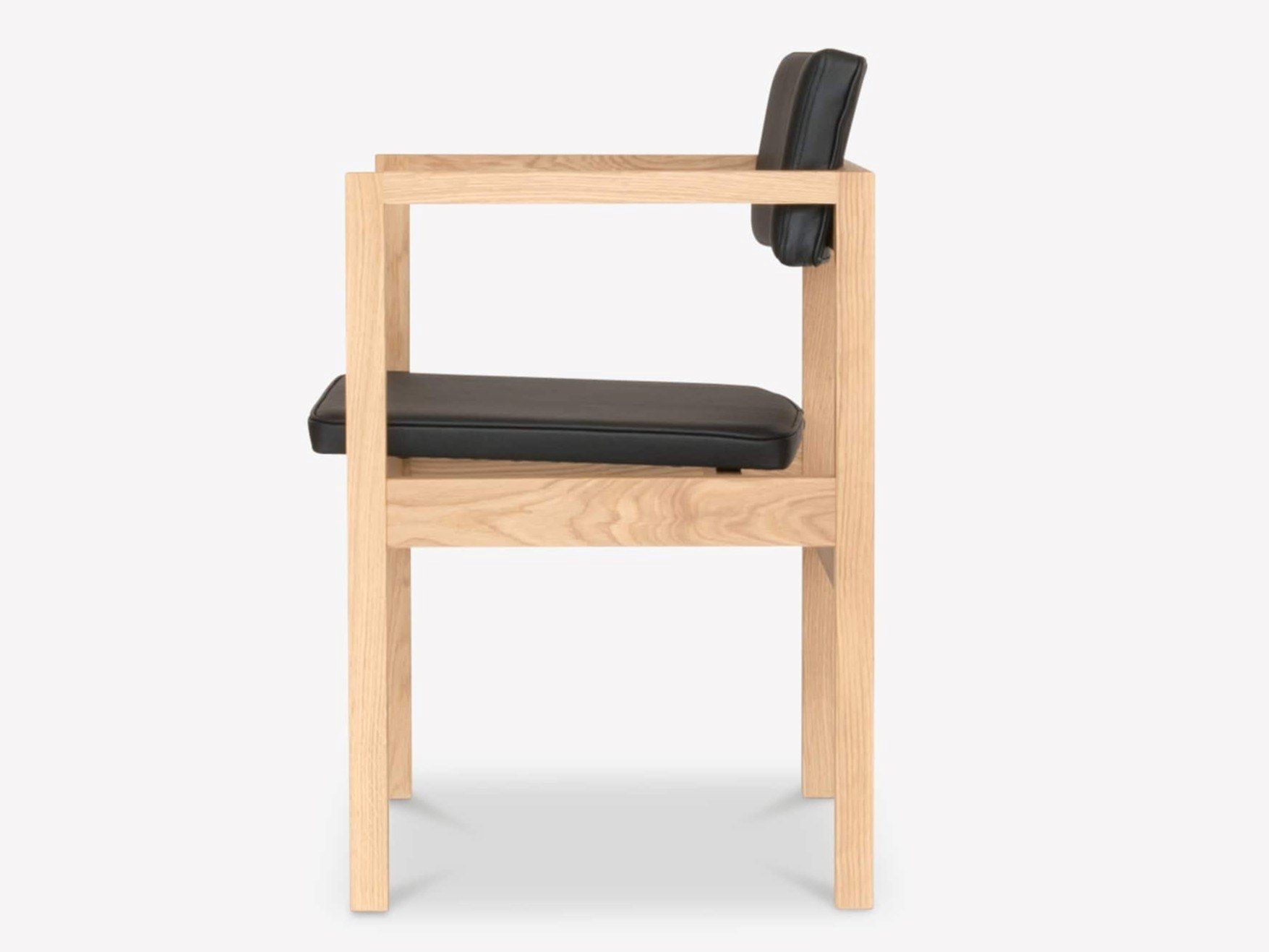 Дубовый стул с подлокотниками Case WEST STREET ARCH-00025291 - Вид №1