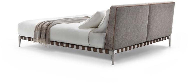 Flexform Двуспальная кровать из ткани Gregory sun-id-1407347 - Вид №2