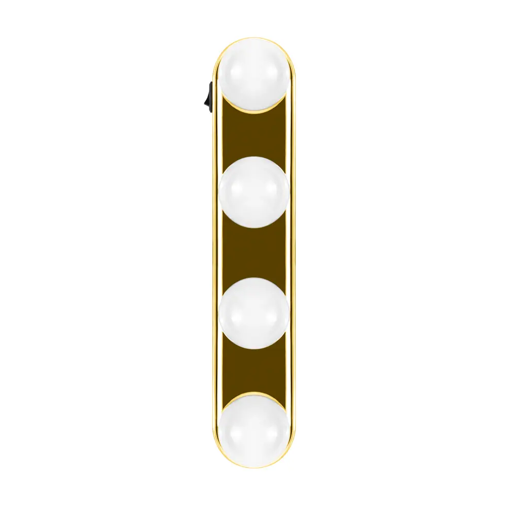 Светильник Rombica Beauty Gold LED на присоске 2 В нейтральный белый свет, цвет золото STLM-2081685 - Вид №1