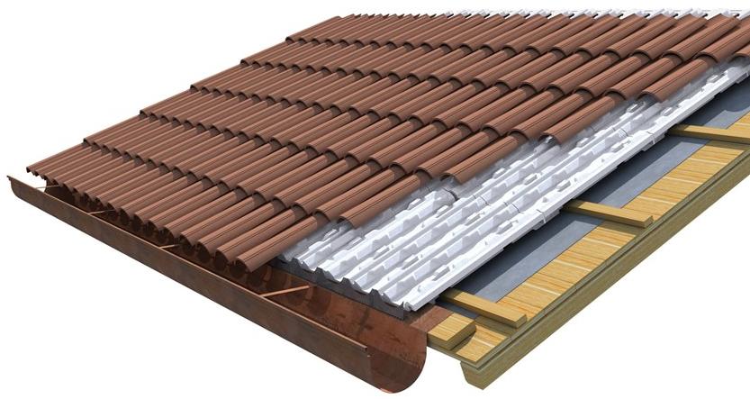 Primate Панель под плитку из пенополистирола Termica - solai e coperture sun-id-1382553 - Вид №1