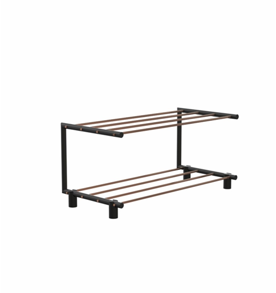 FROST Полка для обуви 1, 60cm » медь / черный Нержавеющая сталь Медь / черный N1929-CB  - Вид №1