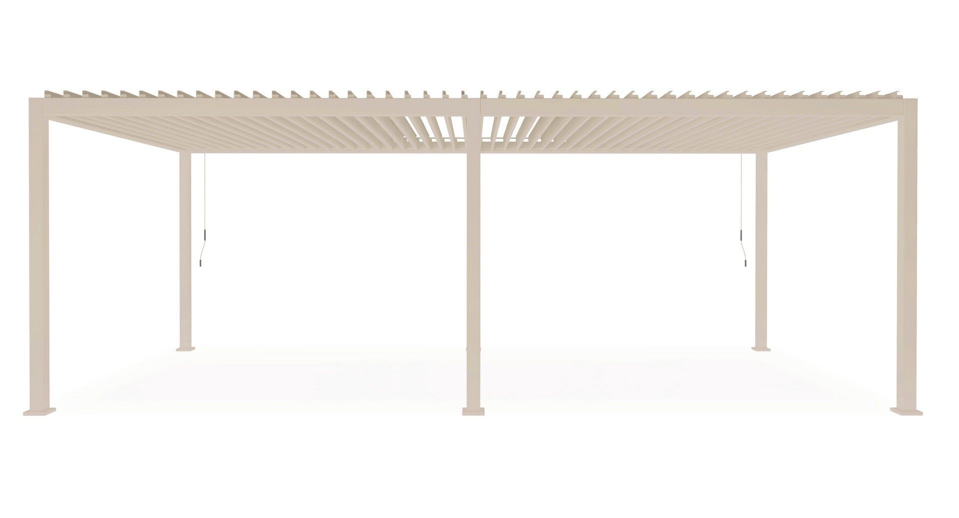 Самонесущая пергола из алюминия с поворотными пластинами BIZZOTTO OCEAN ARCH-00042235 - Вид №7