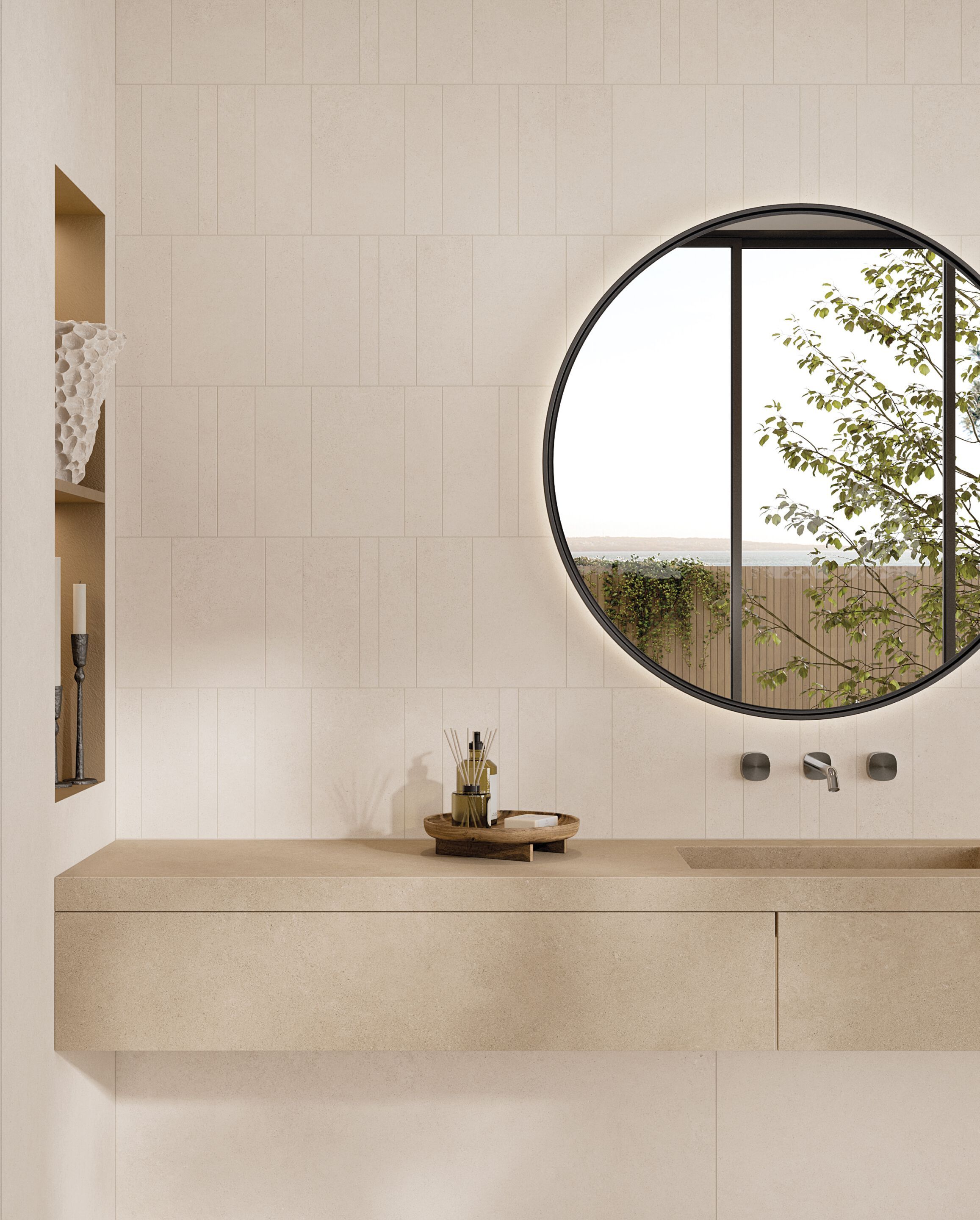 Пол / облицовка керамогранита с эффектом камня CERAMICHE KEOPE Grace ARCH-00085639 - Вид №2