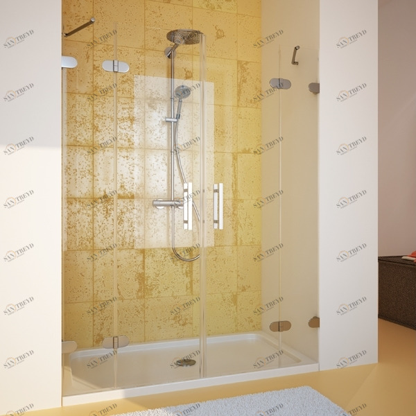 Душевые двери в нишу 170x190 GK-004 GUTEWETTER LUX DOOR 170X190GK004