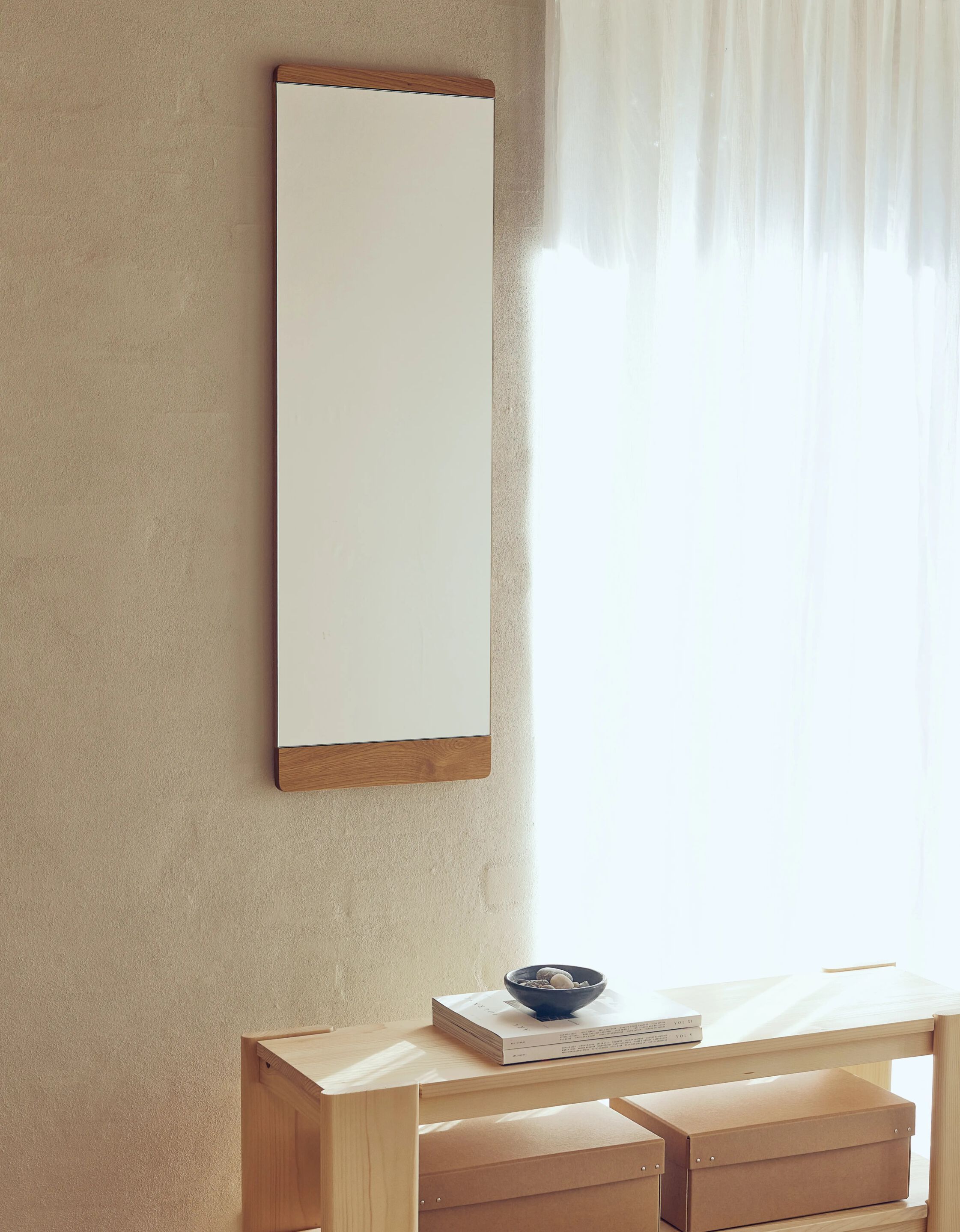 Прямоугольное зеркало из дуба Form & Refine Rim ARCH-00131294 - Вид №4