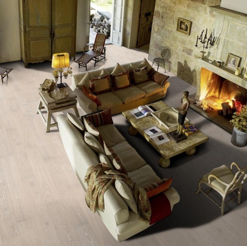 Паркетная доска Kahrs Дуб Снег 2600200508 - Вид №4