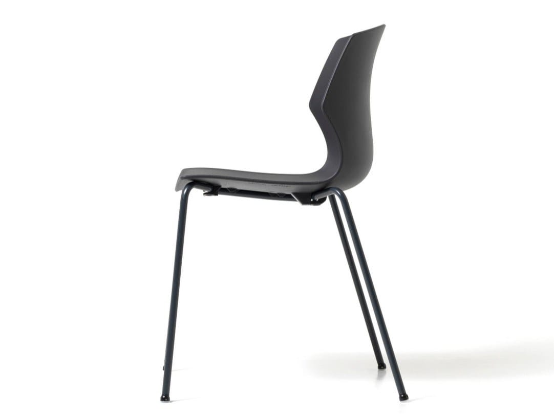 Штабелируемый стул для конференций из полипропилена Diemme No Frill ARCH-00019153