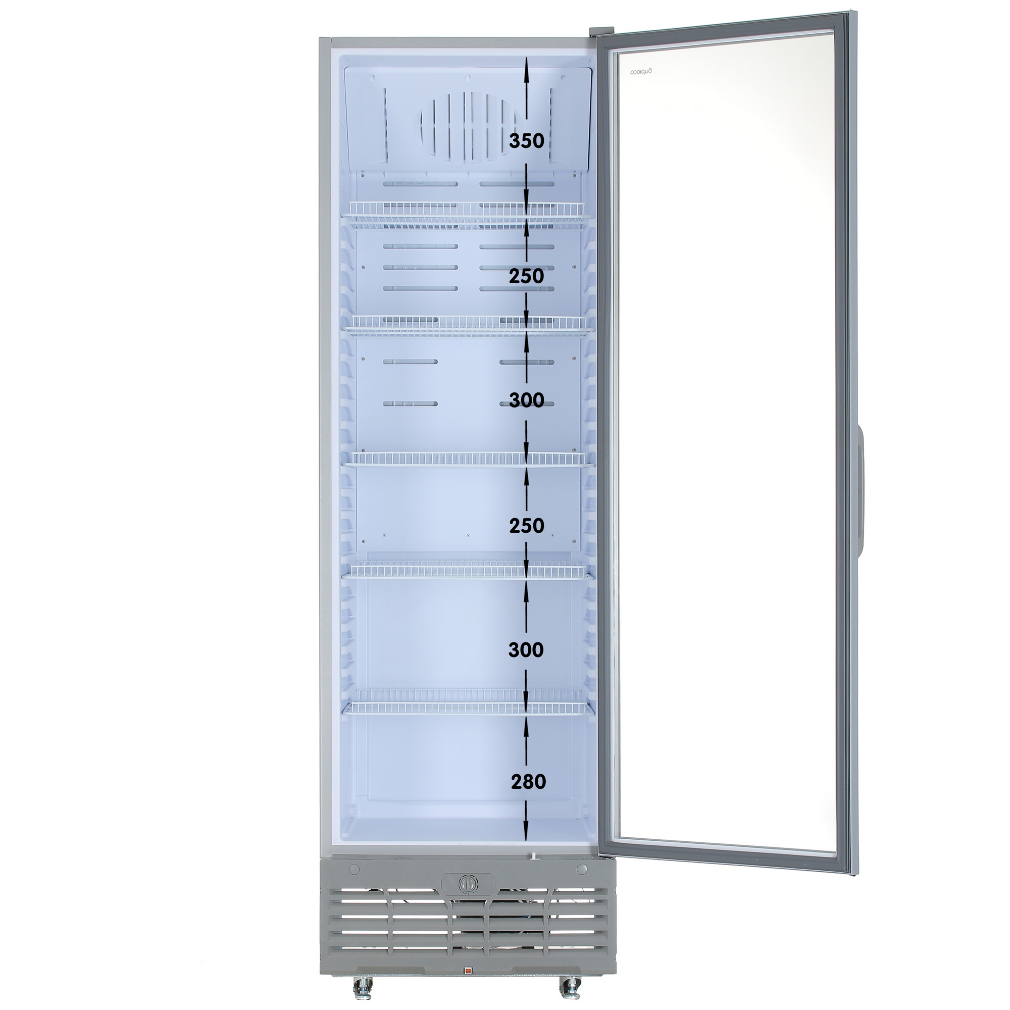 9924373 Холодильная витрина   Бирюса M521RN серебристый STDN-0051875 - Вид №1