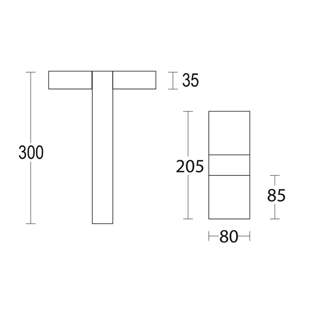 Compatto P 2L 300 Ghidini Compatto P .05 Темно-Cерый (Матовый)  - Вид №1
