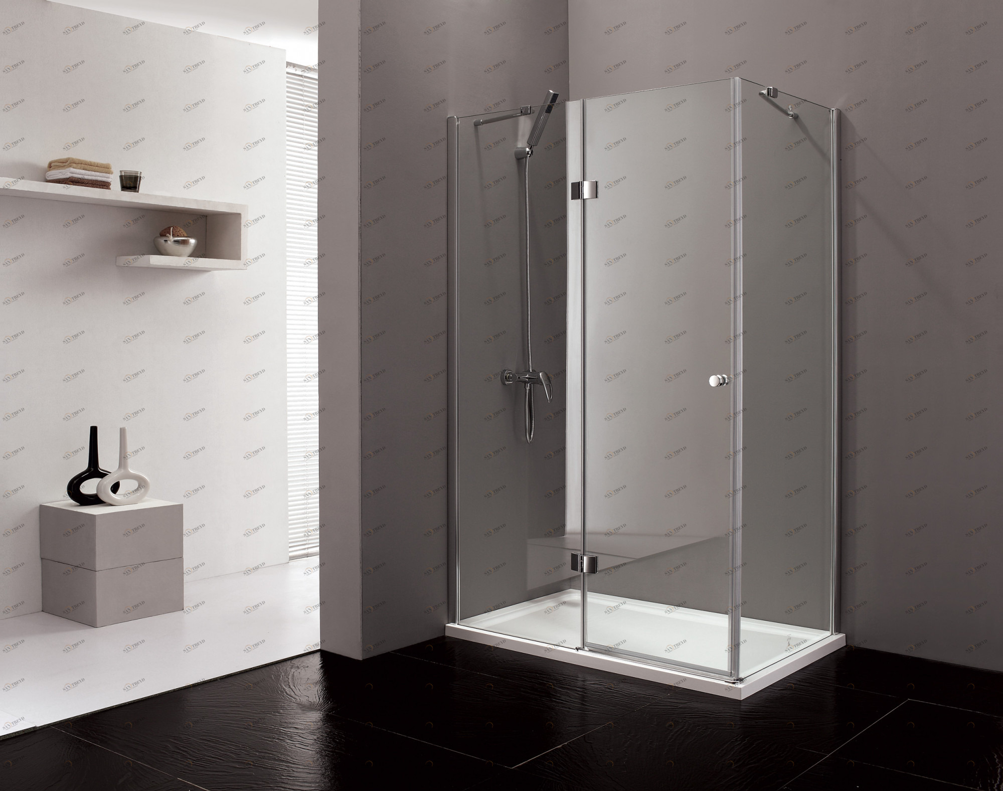 Душевой уголок CEZARES VERONA-W-AH-1-90/80-P-Cr-L