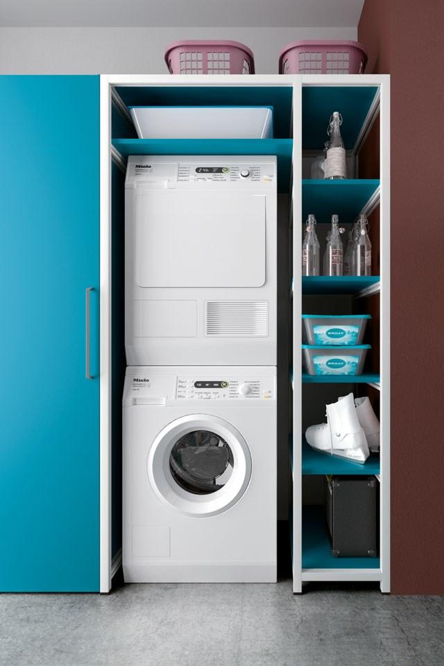 Archeda Шкаф для стирки из ламината с раковиной Laundry sun-id-1374373 - Вид №3