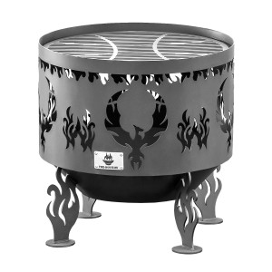 90793438 Костровая чаша Феникс 60x57x57 см сталь STLM-0384858 FIRE-HOUSE