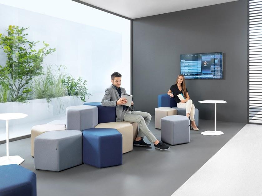 MDD Шестиугольный приставной столик в современном стиле из HPL Bazalto sun-id-1451884 - Вид №7