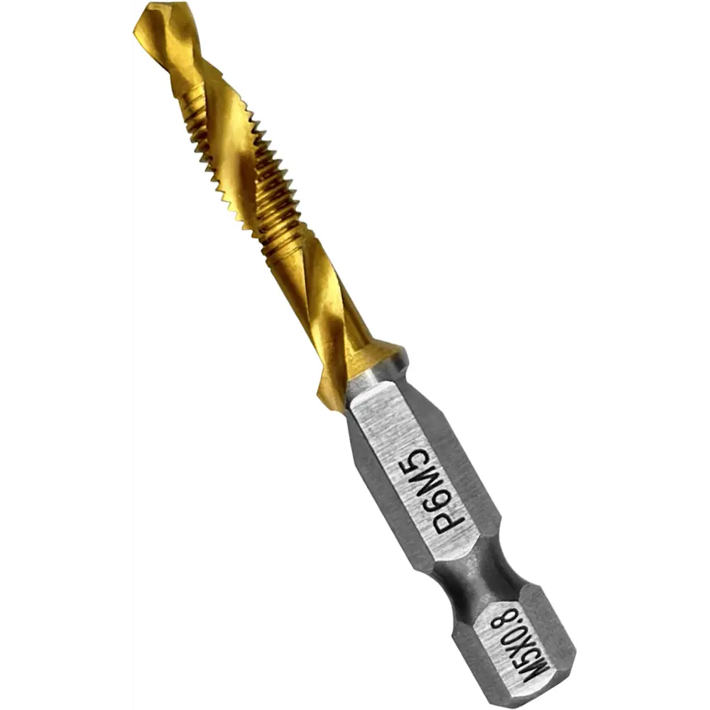 Набор сверл-метчиков по металлу Vertextools 0089-7, 7 шт. 89363235 STLM-2171592  - Вид №5