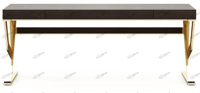 Laskasas Прямоугольный стол с ящиками sun-id-1386133